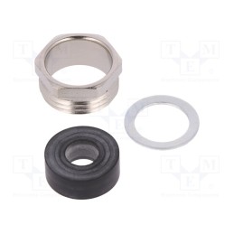 10 pcs : AS C11T - Half gland, PG11, brass