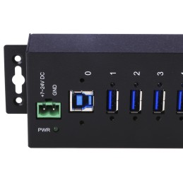 1 pcs - StarTech.com 10 Port USB 3.0 USB A Hub, Terminal Connector Powered, 198 x 56 x 31mm
