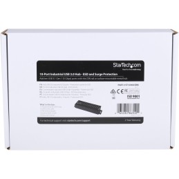 1 pcs - StarTech.com 10 Port USB 3.0 USB A Hub, Terminal Connector Powered, 198 x 56 x 31mm