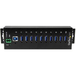 1 pcs - StarTech.com 10 Port USB 3.0 USB A Hub, Terminal Connector Powered, 198 x 56 x 31mm