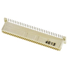 1 pcs - Molex PMC Mezzanine Series Straight Surface Mount Edge Connector, 64-Contact, 2-Row, 1mm Pitch, Solder Termination