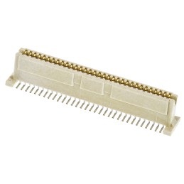 1 pcs - Molex PMC Mezzanine Series Straight Surface Mount Edge Connector, 64-Contact, 2-Row, 1mm Pitch, Solder Termination