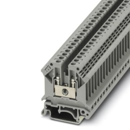 1 pcs - Phoenix Contact UK 5 Series Grey Feed Through Terminal Block, Single-Level, Screw Termination