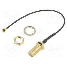 10 pcs : - Cable, 500mm, IPEX female angled,SMA female, angled,straight