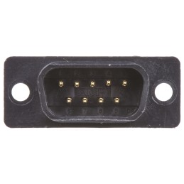 1 pcs - TE Connectivity Amplimite HDF-20 9 Way Right Angle Cable Mount D-sub Connector Plug, 2.77mm Pitch