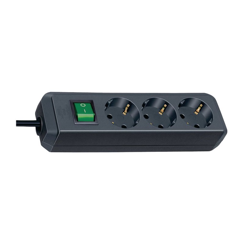1 pcs - brennenstuhl 5m 3 Socket Type F - German Schuko, USB Extension Lead