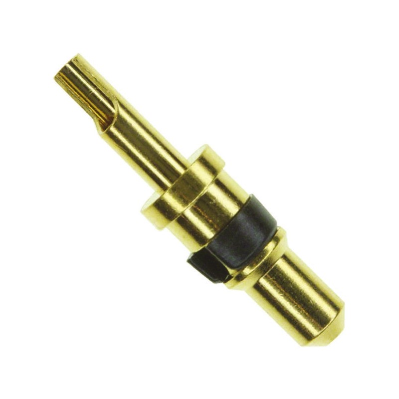 1 pcs - Amphenol, D'Sub TW Hybrid Series, Male Solder D-Sub Connector Power Contact, Gold Power