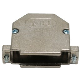 1 pcs - MH Connectors MHDU45 Series Zinc Angled D Sub Backshell, 25 Way, Strain Relief