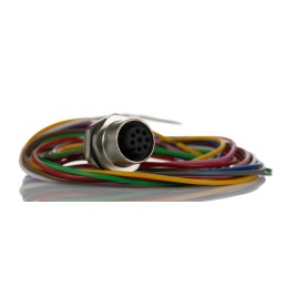 1 pcs - RS PRO Straight Female M12 to Unterminated Sensor Actuator Cable, 500mm