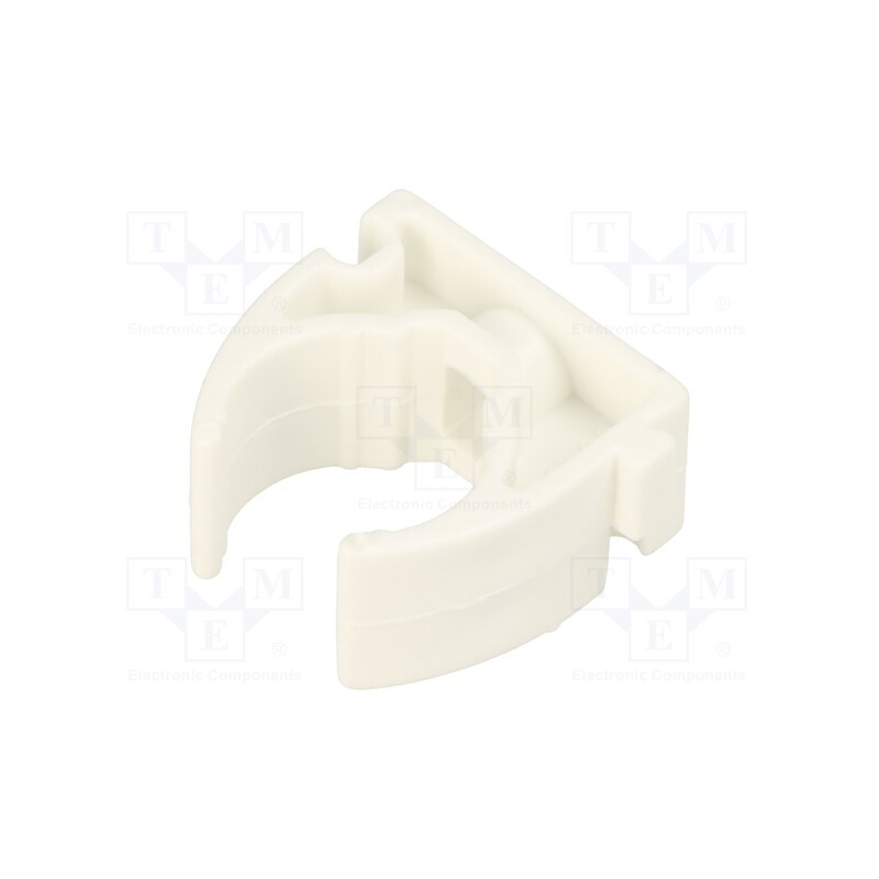 200 pcs : U-18 WHITE - Bracket, white, Size: 18