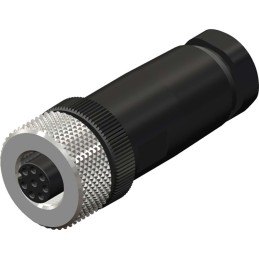 1 pcs - RS PRO Circular Connector, 8 Contacts, Cable Mount, M12 Connector, Socket, Female, IP67
