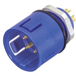 1 pcs - Binder Circular Connector, 8 Contacts, Panel Mount, Miniature Connector, Socket, Male, IP67, 720 Series