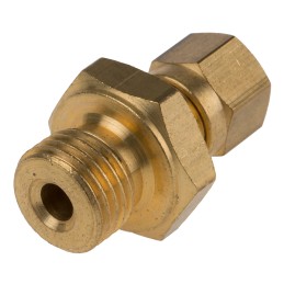 1 pcs - RS PRO In-Line Thermocouple Compression Fitting for Use with Thermocouple, 1/8 BSPP, 4.5mm Probe, RoHS Compliant
