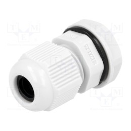 10 pcs : AG-12GY1 - Cable gland, M12, 1.25, IP68, polyamide, grey, UL94V-2, 12.1mm