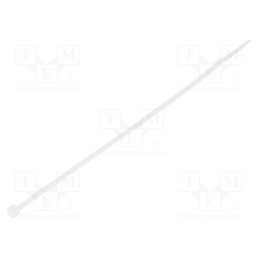 200 pcs : CV165 - Cable tie, L: 165mm, W: 2.5mm, polyamide, 78.5N, natural, Ømax: 43mm