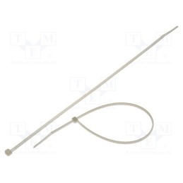 200 pcs : CV-292 - Cable tie, L: 292mm, W: 3.6mm, polyamide, 176.5N, natural, Ømax: 85mm
