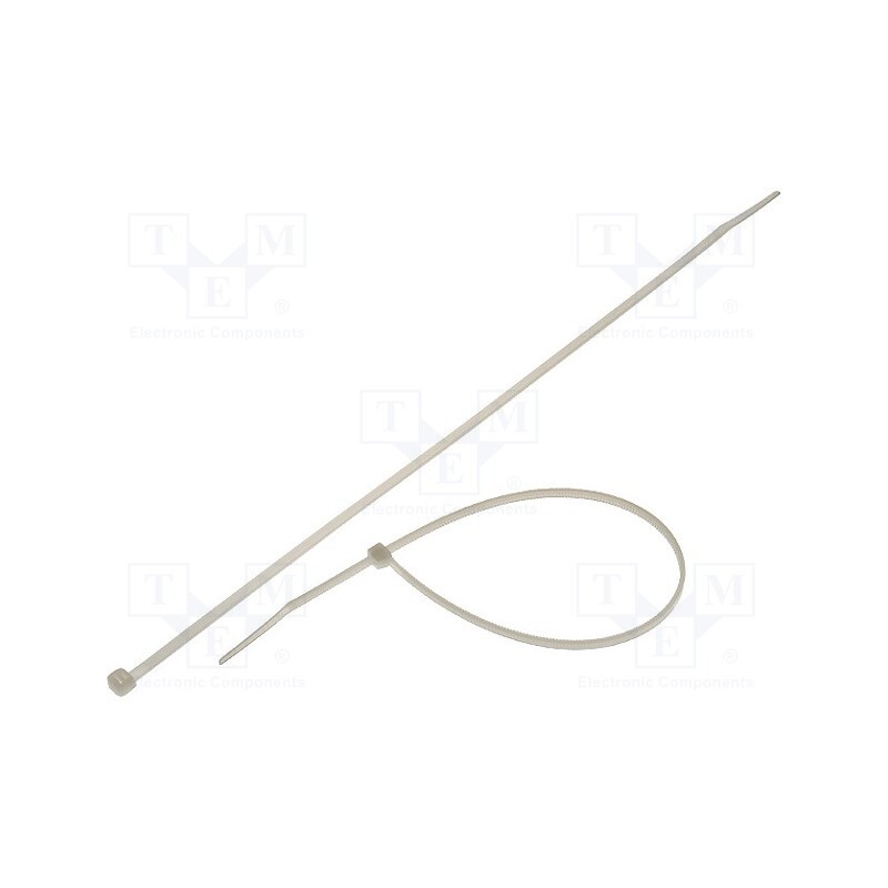 200 pcs : CV-292 - Cable tie, L: 292mm, W: 3.6mm, polyamide, 176.5N, natural, Ømax: 85mm