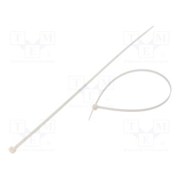 200 pcs : CV-368 - Cable tie, L: 368mm, W: 4.8mm, polyamide, 215.5N, natural