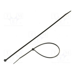 200 pcs : CVR292W - Cable tie, L: 292mm, W: 3.6mm, polyamide, 176.5N, black, Ømax: 85mm