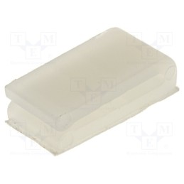 50 pcs : FC-1001 - Self-adhesive cable holder, polyamide, natural, UL94V-2