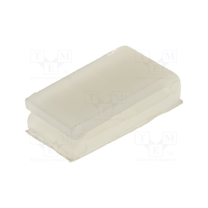 50 pcs : FC-1001 - Self-adhesive cable holder, polyamide, natural, UL94V-2