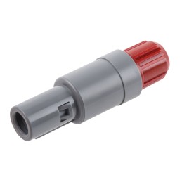 1 pcs - Lemo Circular Connector, 4 Contacts, Cable Mount, Plug, Male, IP50, Redel P Series