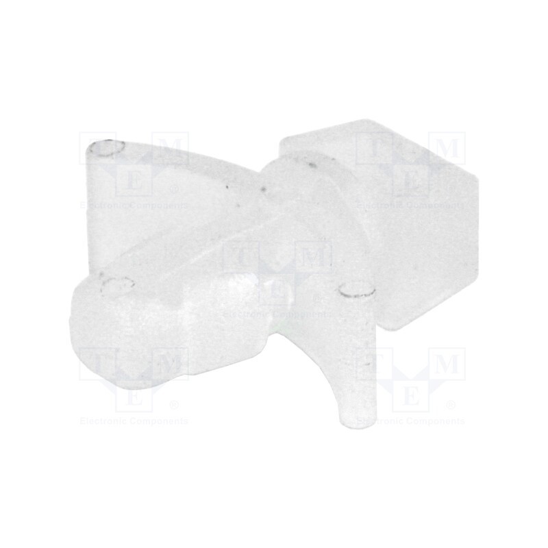 50 pcs : PHC-4 - Holder, push-in, polyamide, UL94V-2, natural, T: 4mm, Cutout: Ø4.8mm