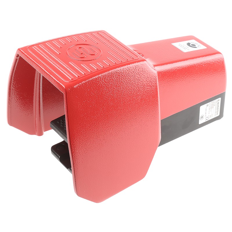 1 pcs - Bernstein AG Foot Switch 2 Step Foot Switch - Aluminium Case Material, SPDT