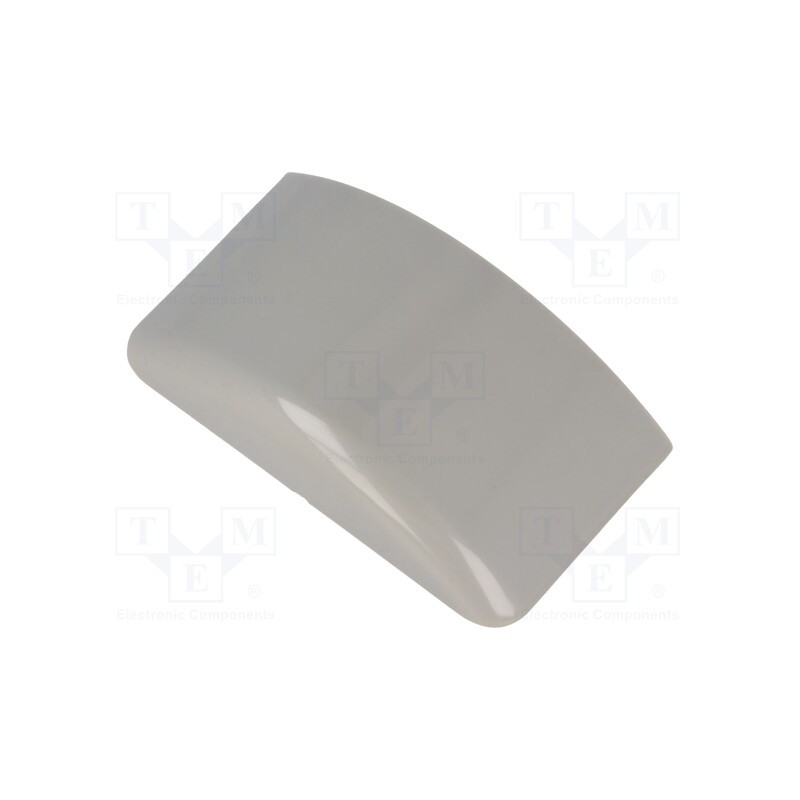 10 pcs : RDE-60 - Stopper, grey, ABS, UL94HB, RD-60