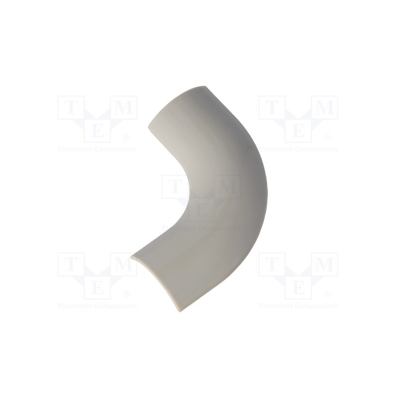 10 pcs : RDL-20 - L-connector-cover, grey, ABS, UL94HB, RD-20