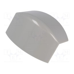 10 pcs : RDO-60 - Outside corner, grey, ABS, UL94HB, RD-60