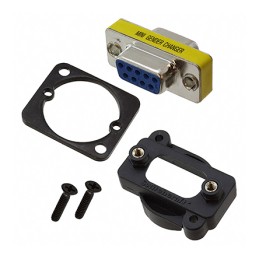 1 pcs - Switchcraft EH 9 Way Panel Mount D-sub Connector Female/Female