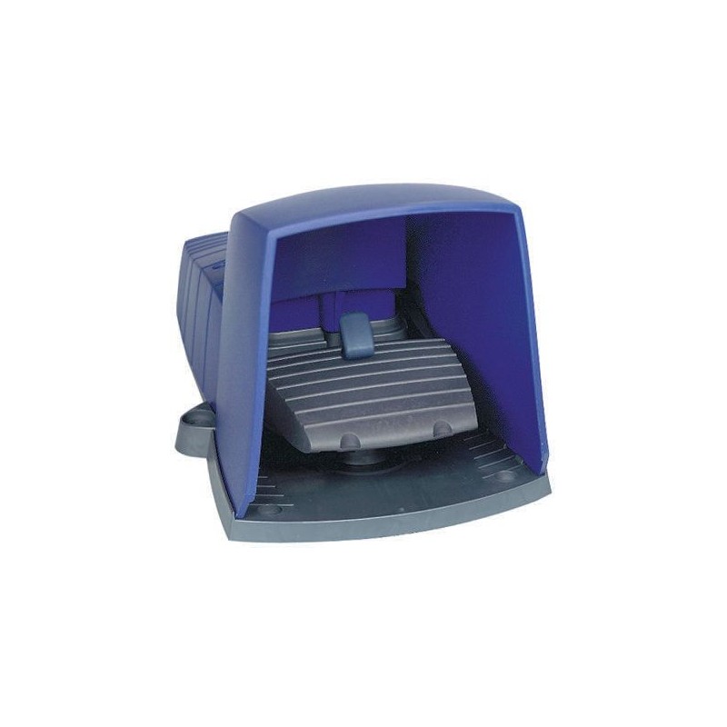 1 pcs - Schneider Electric Industrial Duty Momentary On-Off Foot Switch - Plastic Case Material, 2NO/2NC, 270 mA @ 250 V dc, 3