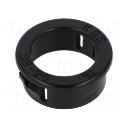 50 pcs : SB-26 - Grommet, Ømount.hole: 25.8mm, Øhole: 19.1mm, black