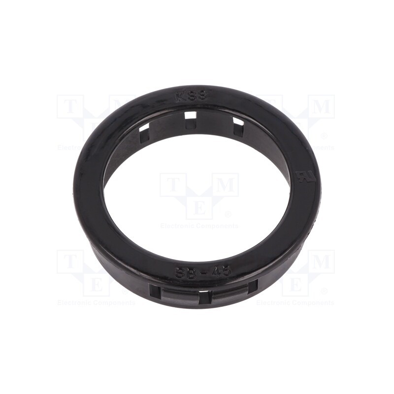 50 pcs : SB-45 - Grommet, Ømount.hole: 44.5mm, Øhole: 35.4mm, black