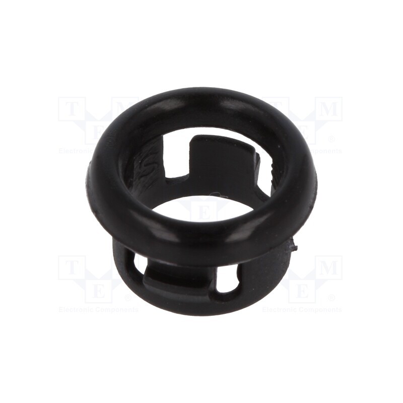 50 pcs : SB-8S - Grommet, Ømount.hole: 7.9mm, Øhole: 6.8mm, black