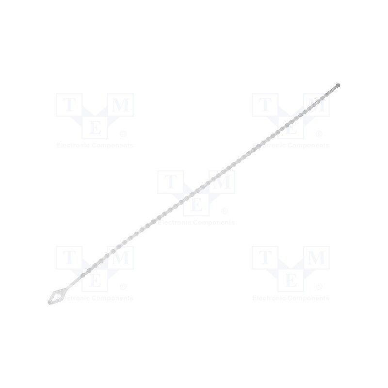 200 pcs : TV280 - Cable tie, coral,multi use, L: 273mm, polyamide, natural, 100pcs.