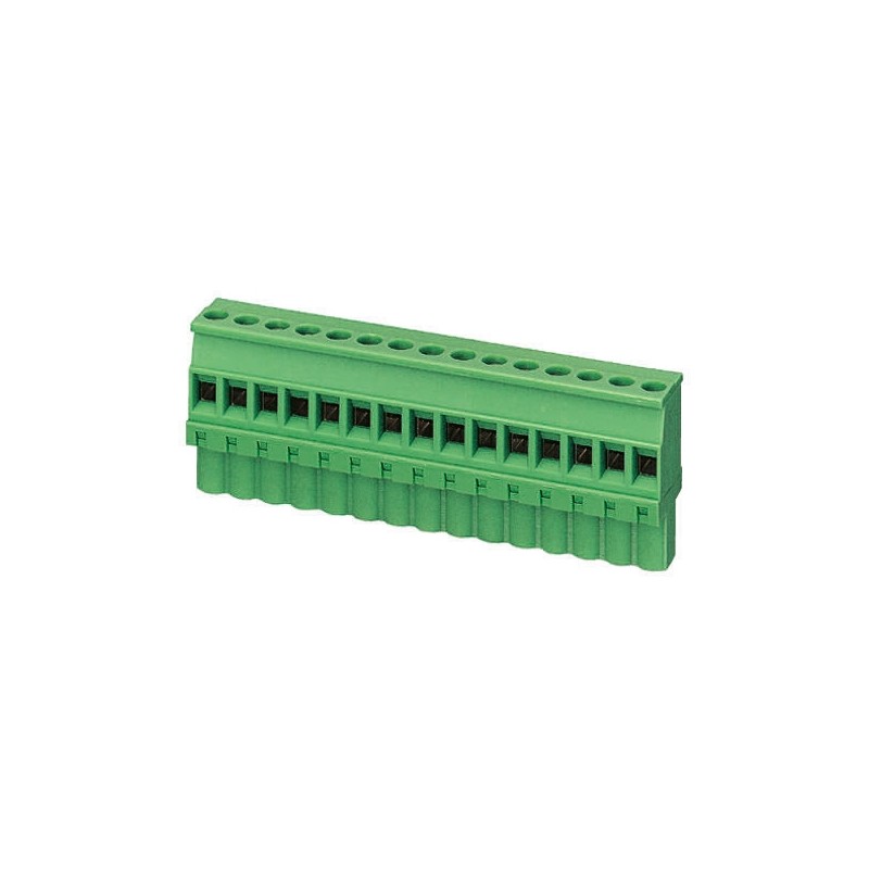 1 pcs - Phoenix Contact 5.08mm Pitch 8 Way Pluggable Terminal Block, Plug, Cable Mount, Screw Down Termination