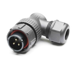1 pcs - RS PRO Circular Connector, 3 Contacts, Cable Mount, Plug, Male, IP67