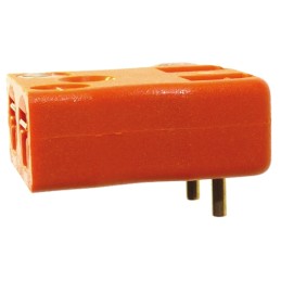 1 pcs - RS PRO PCB Mounting Thermocouple Connector for Use with Type N Thermocouple, Miniature Size, ANSI Standard