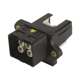1 pcs - HARTING, HARTING PushPull Power Connector Cable Mount Socket, 4P, Crimp Termination, 12A, 48 V