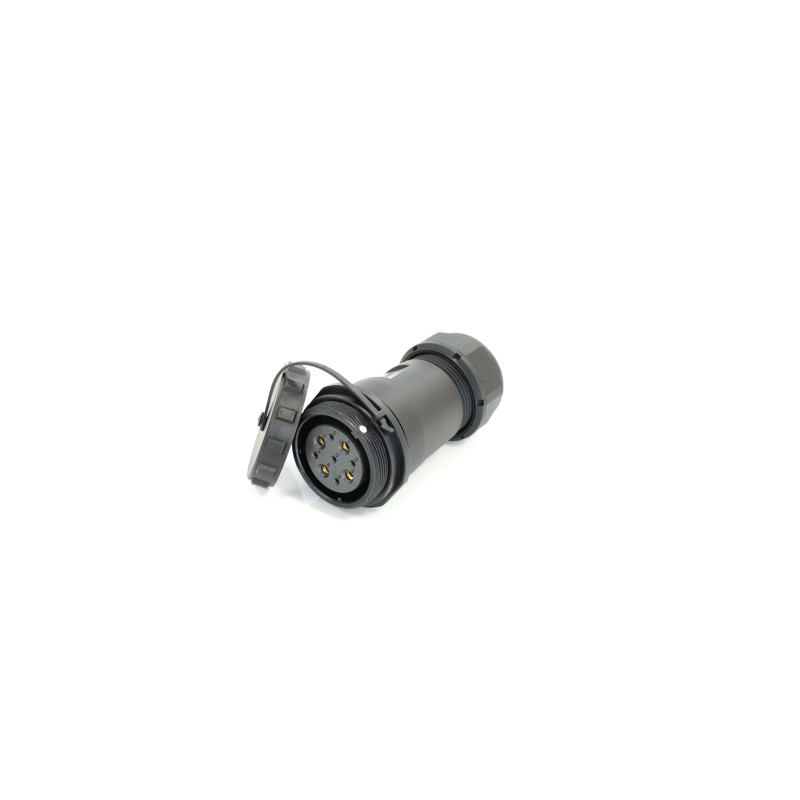1 pcs - RS PRO Circular Connector, 9 Contacts, Cable Mount, 29 mm Connector, Socket, Female, IP68