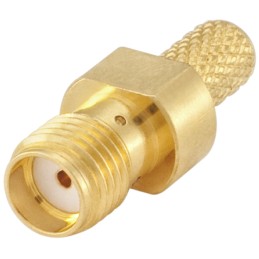 1 pcs - Rosenberger SMA Series, jack Cable Mount SMA Connector, 50Ω, Crimp Termination, Straight Body