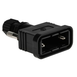 1 pcs - ASSMANN WSW PBT D Sub Backshell, 9 Way