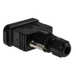 1 pcs - ASSMANN WSW PBT D Sub Backshell, 9 Way