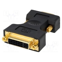 10 pcs : AD0002 - Converter, D-Sub 15pin HD plug,DVI-I (24+5) socket, black