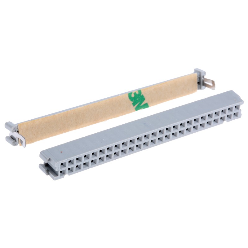 1 pcs - 3M 50-Way IDC Connector Socket for Cable Mount, 2-Row