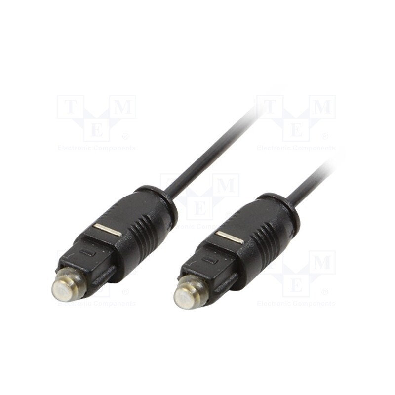 10 pcs : CA1009 - Cable, Toslink plug,both sides, 3m, Øcore: 2.4mm