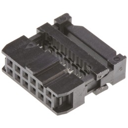 1 pcs - Amphenol ICC 12-Way IDC Connector Socket for Cable Mount, 2-Row