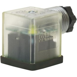 1 pcs - Murrelektronik Limited 2P+E DIN 43650 A, Female DIN 43650 Solenoid Connector, with Indicator Light, 24 V Voltage